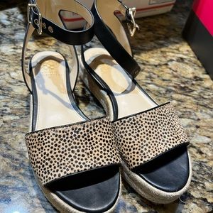 Vince Camino cheetah espadrilles 8.5